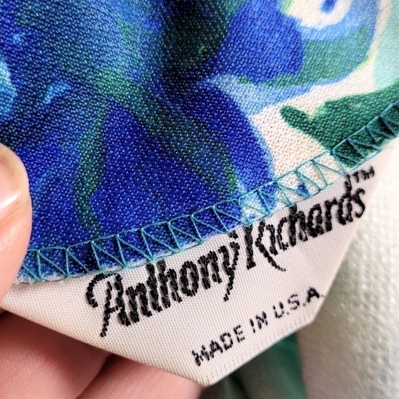 1960's lightweight Anthony Richards floral summer dress - Picture 5 of 9